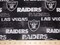 Licensed NFL Las Vegas Raiders Faded Cotton 70384D Fabric by the Yard